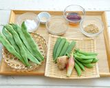 マンズナルインゲンの胡麻和え作り方1写真