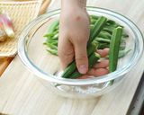 マンズナルインゲンの胡麻和え作り方3写真