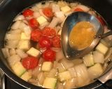 夏野菜★トマトとズッキーニの極うまスープ作り方3写真