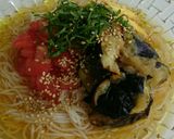 夏にさっぱり!トマトと揚げ茄子の素麺☆作り方7写真