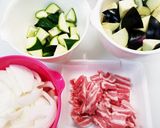 簡単☆夏野菜のカレー作り方1写真
