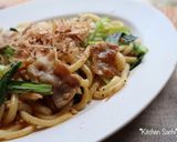 レンジで簡単！バター醤油焼うどん作り方6写真