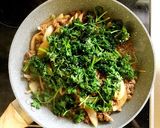 パセリと牛豚の粗挽きそぼろ丼作り方3写真