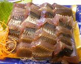 うるめイワシ刺身のしょうが梅。作り方1写真