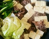 【低糖質】木綿豆腐どっさりすき焼き風♪作り方2写真