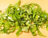 夏に食べたい☆無限ピーマン！胡麻甘酢和え作り方2写真