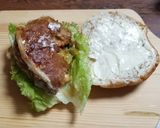 グラタンハンバーグバーガー作り方11写真