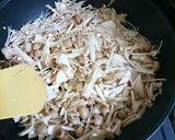 .きのこだらけの塩昆布梅肉炒め:)作り方2写真