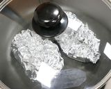 鮭とキノコのホイル焼き～タルタルソース～作り方3写真