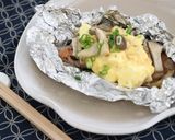 鮭とキノコのホイル焼き～タルタルソース～作り方7写真