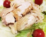 簡単すぎる⁈ダイエットにも！蒸し鶏もも肉作り方4写真