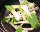 もやしとチンゲン菜のキムチ和え作り方1写真