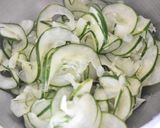 昔懐かしいきゅうりの酢醤油漬け作り方1写真