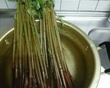 ミズの即席漬け作り方1写真