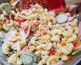 彩りあざやか！マカロニサラダ作り方4写真