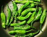 長芋と豚肉とししとうの炒め煮作り方3写真