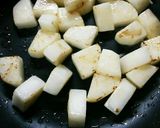 長芋と豚肉とししとうの炒め煮作り方4写真