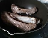 スペアリブの蒸し焼き、こんがりパリっと！作り方13写真