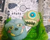 『サリーとマイク』弁当♡キャラ弁♡作り方13写真