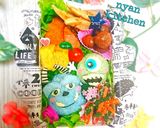 『サリーとマイク』弁当♡キャラ弁♡作り方14写真