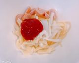 レンジで簡単！お弁当に、チーズナポリタン作り方3写真