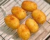 洋食屋さんのようなカニクリームコロッケ作り方10写真