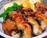 蒸し寿司風ポン酢ごはんの鰻丼作り方5写真