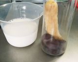 ♡バナナスムージーチョコチップシェーク♡作り方3写真