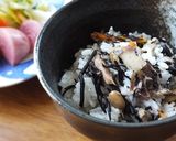 【干物アレンジ】ひじきの煮物で5品作り方1写真