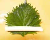 父の日に♪大葉巻きチーズin太ちくわ作り方2写真