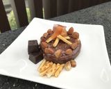 市販のお菓子でキャンプファイヤーケーキ作り方7写真