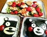 簡単キャラ弁♥くまもん作り方9写真