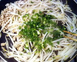 しゃっきり満腹★もやしと挽肉の甘みそ炒め作り方5写真