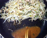 しゃっきり満腹★もやしと挽肉の甘みそ炒め作り方7写真