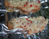鮭のマヨチーズ焼き♪トマトでさっぱり♪作り方5写真