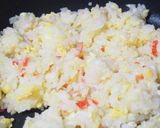 カニカマチャーハン♪カニカマ香る♪作り方6写真