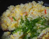 カニカマチャーハン♪カニカマ香る♪作り方7写真