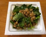 お手軽パクチー☆納豆と。作り方3写真