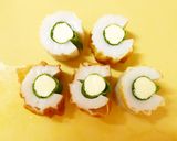 父の日に♪大葉巻きチーズinちくわ串作り方5写真