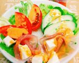 野菜と生ハムとクリームチーズのベジボウル作り方5写真