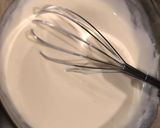 シャインマスカットの豆乳レアチーズケーキ作り方5写真
