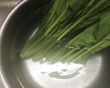 小松菜の塩もみ漬けもの作り方1写真