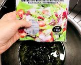 蒸しカブと枝豆と海藻のサラダ作り方7写真