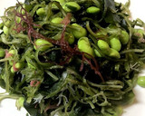 蒸しカブと枝豆と海藻のサラダ作り方8写真