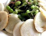 蒸しカブと枝豆と海藻のサラダ作り方9写真