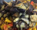 なすとパプリカの肉味噌炒め作り方6写真
