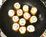 父の日★大葉巻きチーズin太ちくわ焼き作り方10写真