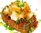 ヘルシー♡豆腐ハンバーグ和風おろしソース作り方8写真