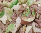 簡単！牛肉と糸こんにゃくの青椒肉絲風炒め作り方4写真