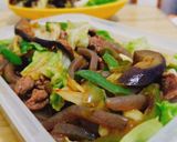 簡単！牛肉と糸こんにゃくの青椒肉絲風炒め作り方5写真